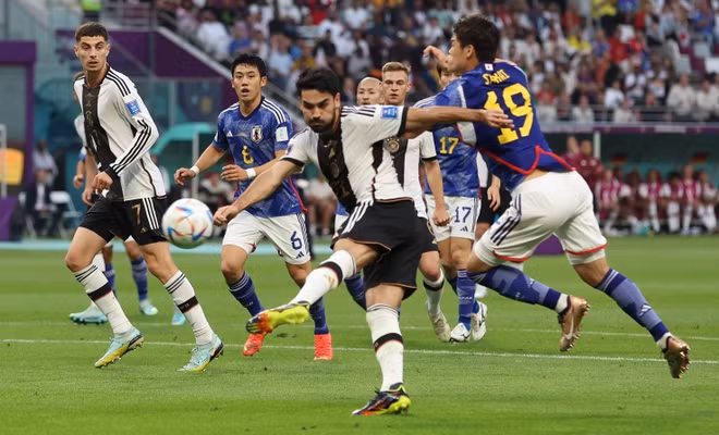 Các cầu thủ Đức tung ra nhiều cú sút nhưng không có được sự hiệu quả Ảnh: FIFA