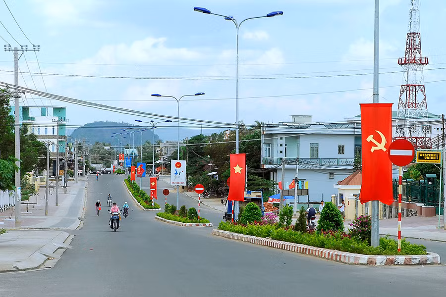 Một góc thị xã Ayun Pa. Ảnh: Đức Thụy Một góc thị xã Ayun Pa. Ảnh: Đức Thụy