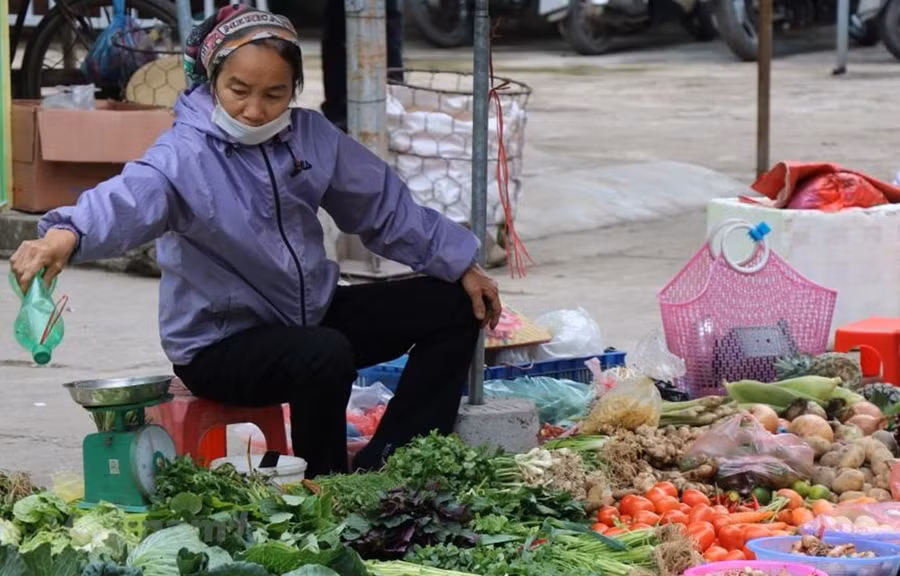 Chỉ số giá nhóm lương thực của tháng 11 tăng 0,59% so với tháng 10. (Ảnh: Vietnam+)