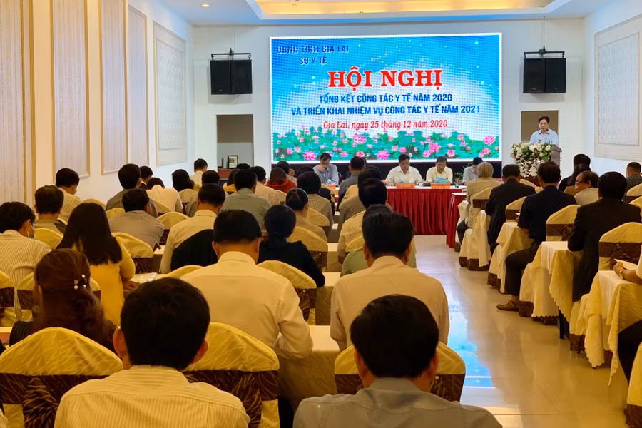  Quang cảnh hội nghị tổng kết. Ảnh: Như Nguyện