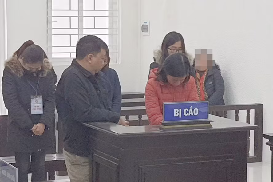 Các bị cáo cung cấp chứng chỉ giả khi bị đưa ra xét xử. Ảnh: V.Dũng. Các bị cáo cung cấp chứng chỉ giả khi bị đưa ra xét xử. Ảnh: V.Dũng.