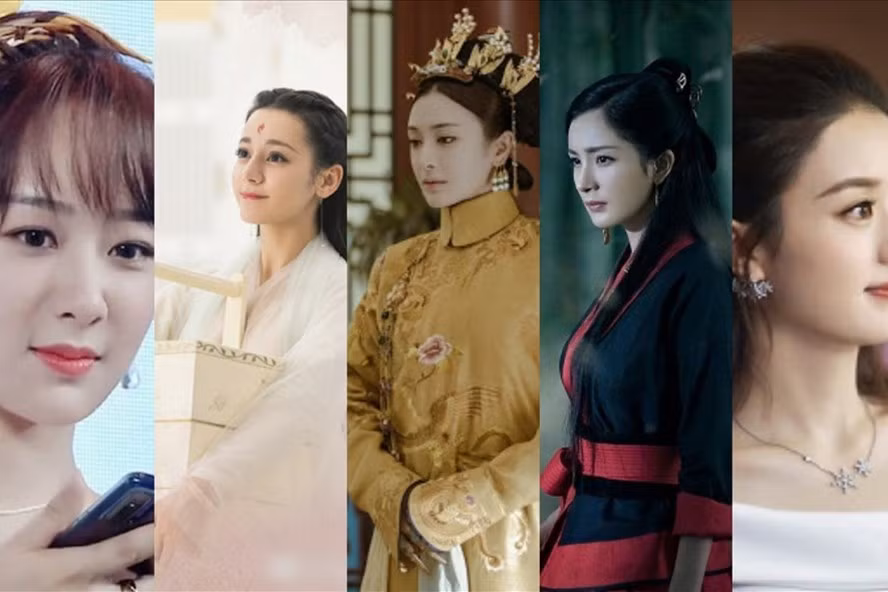 Dàn mỹ nhân gây sốt của màn ảnh Hoa ngữ. Ảnh: HTV