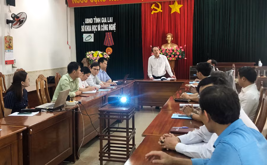  Quang cảnh buổi tập huấn. Ảnh: Ngọc Thu