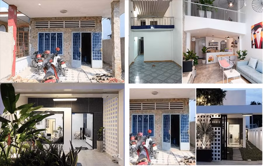 Cải tạo nhà cấp 4 với các ý tưởng thông minh. (Đồ họa: Trang Thiều)