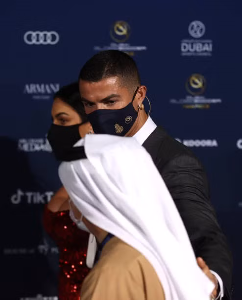 Ronaldo nhận được giải thưởng cao quý tại Globe Soccer Awards 2020. Ảnh: Globe Soccer Awards.