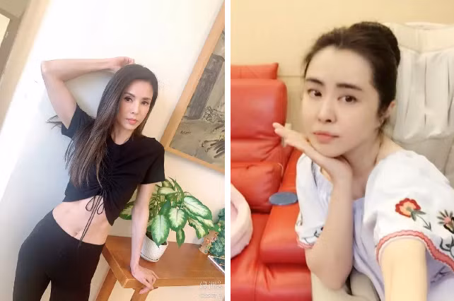 Trải qua thời gian, 2 mỹ nhân Trung Quốc Lý Nhược Đồng và Vương Tổ Hiền vẫn giữ được nhan sắc trẻ trung hơn so với tuổi thật. 