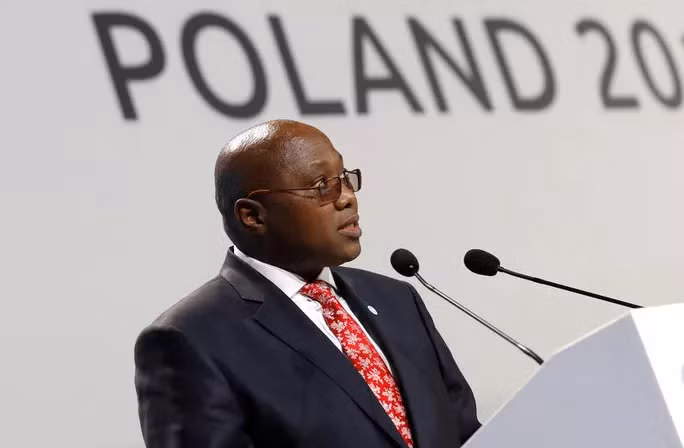Thủ tướng Eswatini Ambrose Dlamini. Ảnh: Reuters