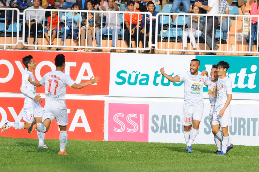 HA.GL đã có một ngày thi đấu thăng hoa. Ảnh: Văn Ngọc