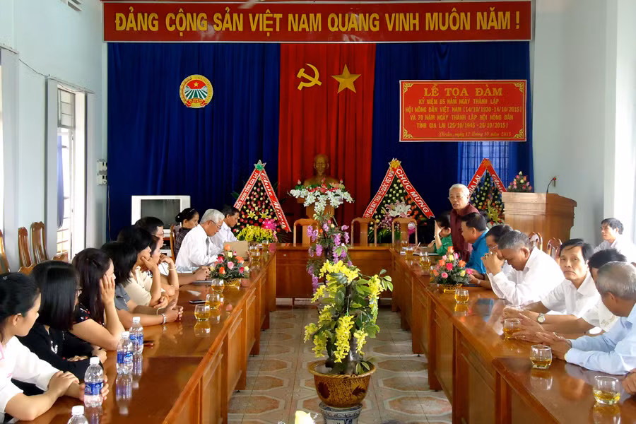 Hội Nông dân tỉnh chú trọng công tác xây dựng Hội vững mạnh. Ảnh: Đỗ Hằng Hội Nông dân tỉnh chú trọng công tác xây dựng Hội vững mạnh. Ảnh: Đỗ Hằng