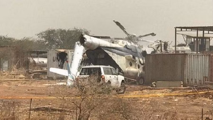 Hiện trường nơi xảy ra vụ việc. Ảnh: africanews.com