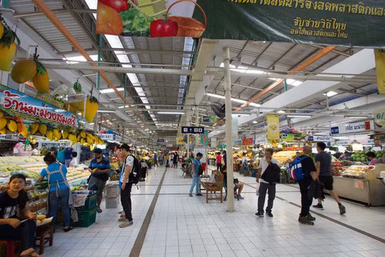 Or Tor Kor rất sạch sẽ và thoáng đãng