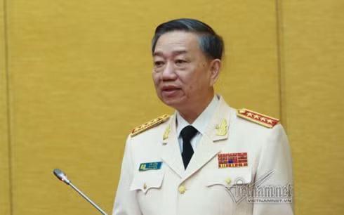 Đại tướng Tô Lâm - Ủy viên Bộ Chính trị, Bộ trưởng Bộ Công an. (ảnh: Vietnamnet) Đại tướng Tô Lâm - Ủy viên Bộ Chính trị, Bộ trưởng Bộ Công an. (ảnh: Vietnamnet)