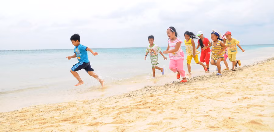 Học sinh đảo Sinh Tồn. Ảnh: Chí Hùng Học sinh đảo Sinh Tồn. Ảnh: Chí Hùng
