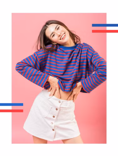 Trong bộ ảnh này Cao Thiên Trang như được trở về tuổi 19 mà cô nàng vẫn thường hay nhắc đến.