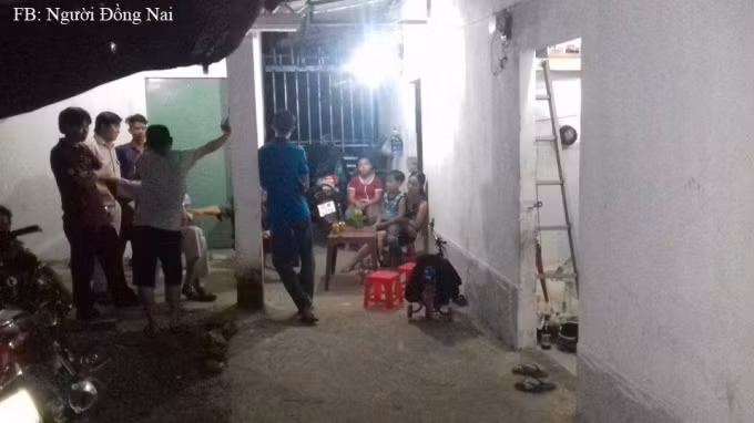 Hiện trường nơi xảy ra vụ việc.