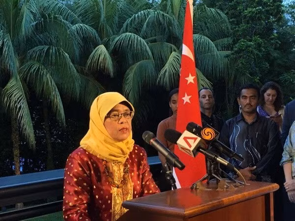 Bà Halimah Yacob.