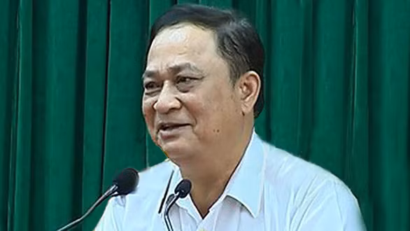 Bị can Nguyễn Văn Hiến, cựu thứ trưởng Bộ Quốc phòng - Ảnh: TL