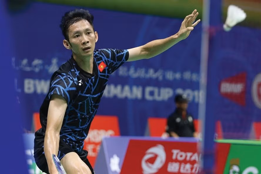 Tiến Minh có lần thứ 4 liên tiếp dự Olympic. Ở độ tuổi 37, anh vẫn duy trì được sự bền bỉ, đam mê với cầu lông. Ảnh: BMF