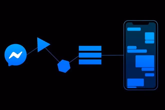 Messenger cho iOS mới sẽ tiết kiệm dữ liệu di động và hoạt động nhanh hơn/ Ảnh: AFP