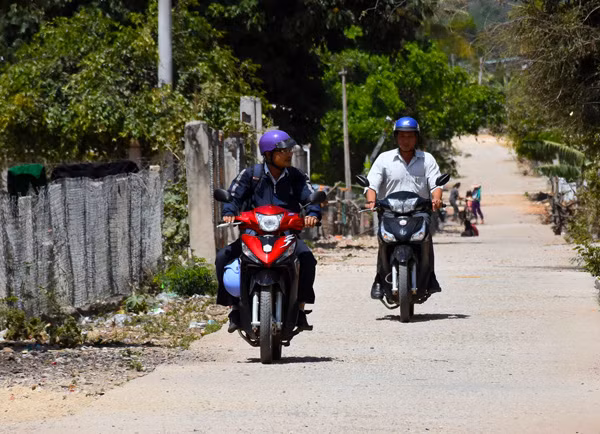 Một góc làng Plei Bông (xã Ayun, huyện Mang Yang). Ảnh: K.P Một góc làng Plei Bông (xã Ayun, huyện Mang Yang). Ảnh: K.P