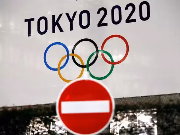 Olympic Tokyo 2020 đã chính thức bị hoãn vì COVID-19 - Ảnh: AFP