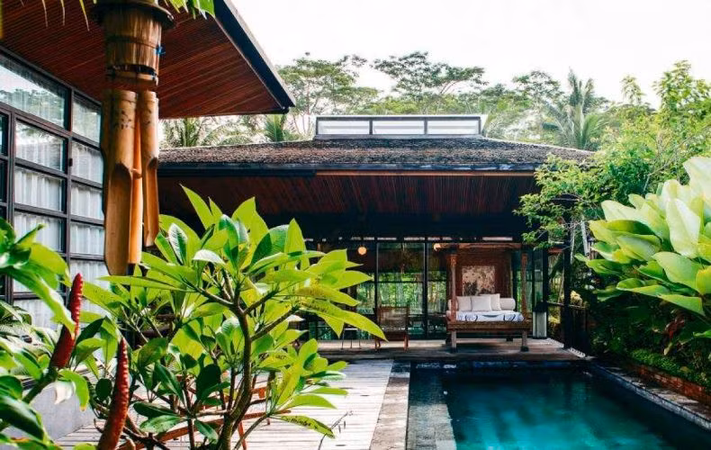 Biệt thự khi hoàn thành hài hòa với thiên nhiên. Biệt thự khi hoàn thành hài hòa với thiên nhiên.