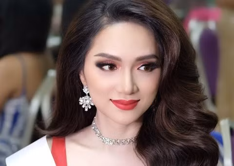 Nhan sắc của Hoa hậu Hương Giang.