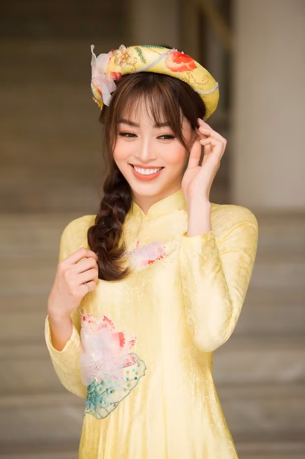Vẻ đẹp dịu dàng của Á hậu Phương Nga. (Ảnh: Vũ Vũ/Vietnam+)