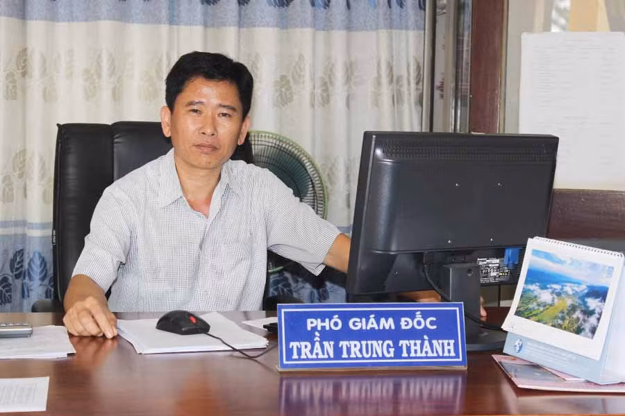 Ông Trần Trung Thành. Ảnh: N.D Ông Trần Trung Thành. Ảnh: N.D