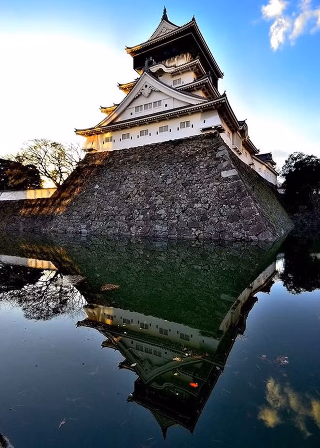 Lâu đài Fukuoka là một trong những điểm ngắm hoa anh đào đẹp nhất Nhật Bản