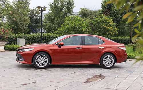Camry là một mẫu xe nhập từ Thái Lan chịu thuế 0%.