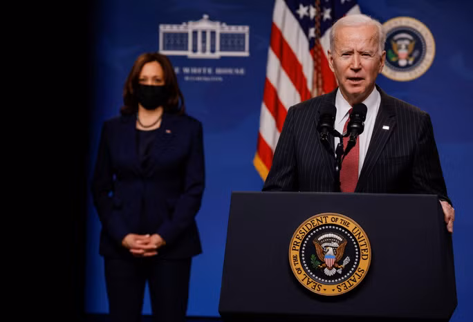 Ông Biden kêu gọi quân đội Myanmar từ bỏ quyền lực mà họ đã nắm giữ và thể hiện sự tôn trọng đối với ý chí của người dân, điều đã được thể hiện trong cuộc bầu cử ngày 8-11. Ảnh: Reuters