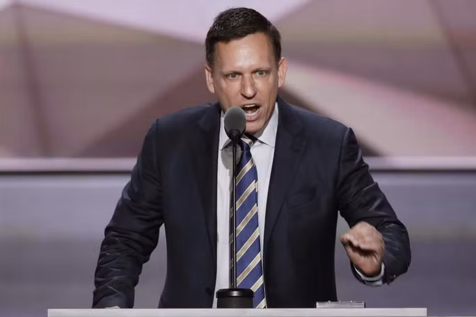 Tỉ phú Peter Thiel, cố vấn của Austin Russell từ những ngày đầu. Ảnh: AP
