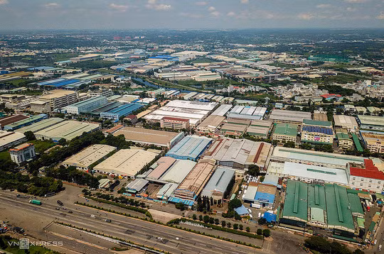 Khu công nghiệp Tân Tạo. Ảnh: Quỳnh Trần.