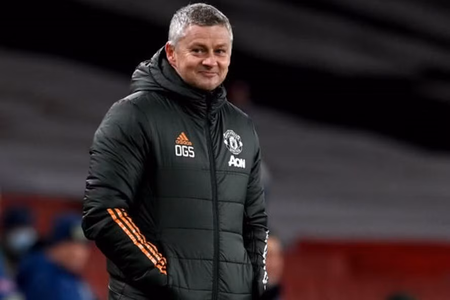 HLV Ole Solskjaer. Ảnh: AFP