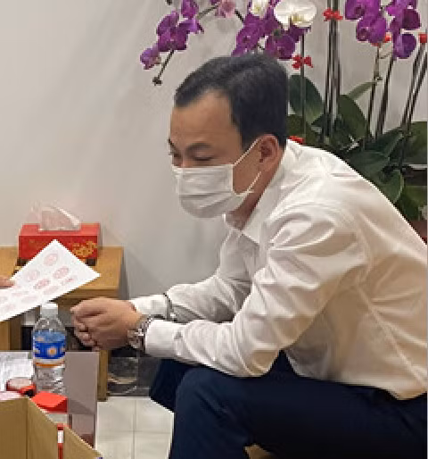 Đối tượng Lê Thanh Trung. Ảnh: Công an Đồng Nai
