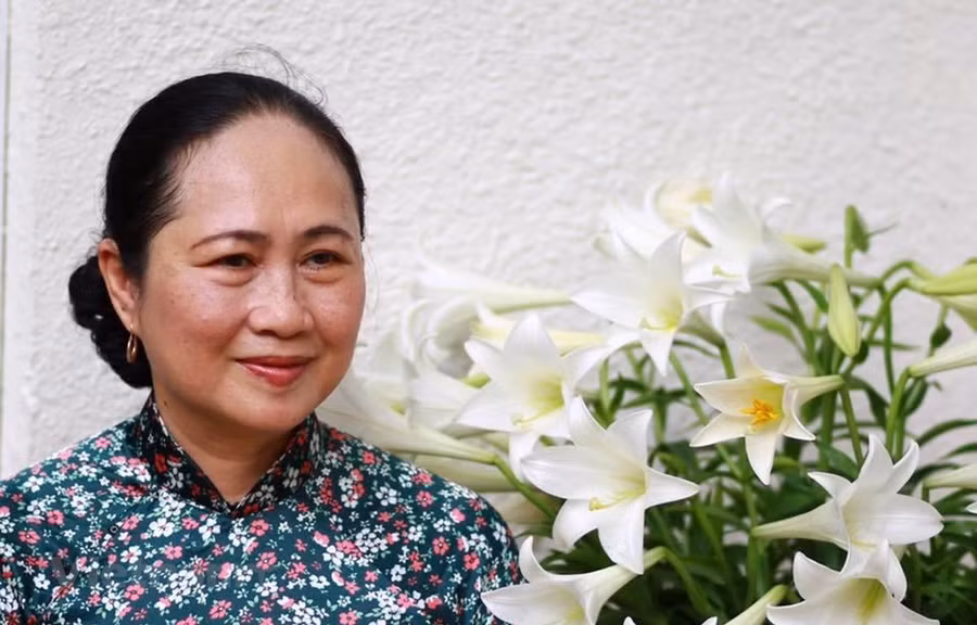 Tác giả Vũ Thị Tuyết Nhung có nhiều nghiên cứu sâu sắc về ẩm thực Hà Nội. (Ảnh: NVCC)