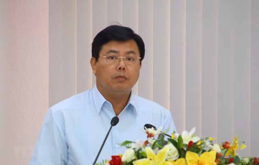 Bí thư Tỉnh ủy Cà Mau Nguyễn Tiến Hải được bầu làm Chủ tịch HĐND tỉnh khóa IX, nhiệm kỳ 2016-2021. (Ảnh:Kim Há/TTXVN)
