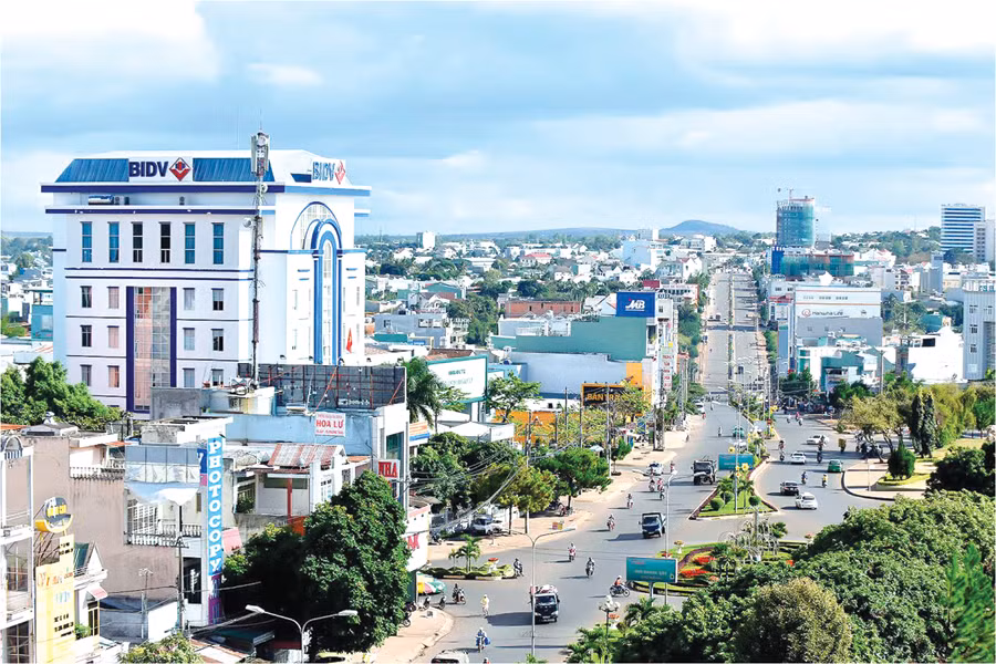  Một góc thành phố Pleiku. Ảnh: Đức Thụy
