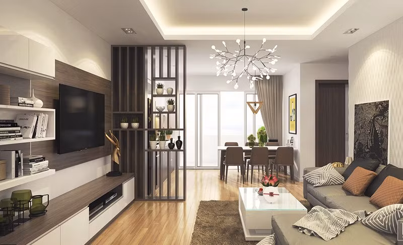  Không gian rộng rãi tạo điều kiện thuận lợi để bố trí nhiều đồ nội thất hơn. Đồ họa: Phương Duy
