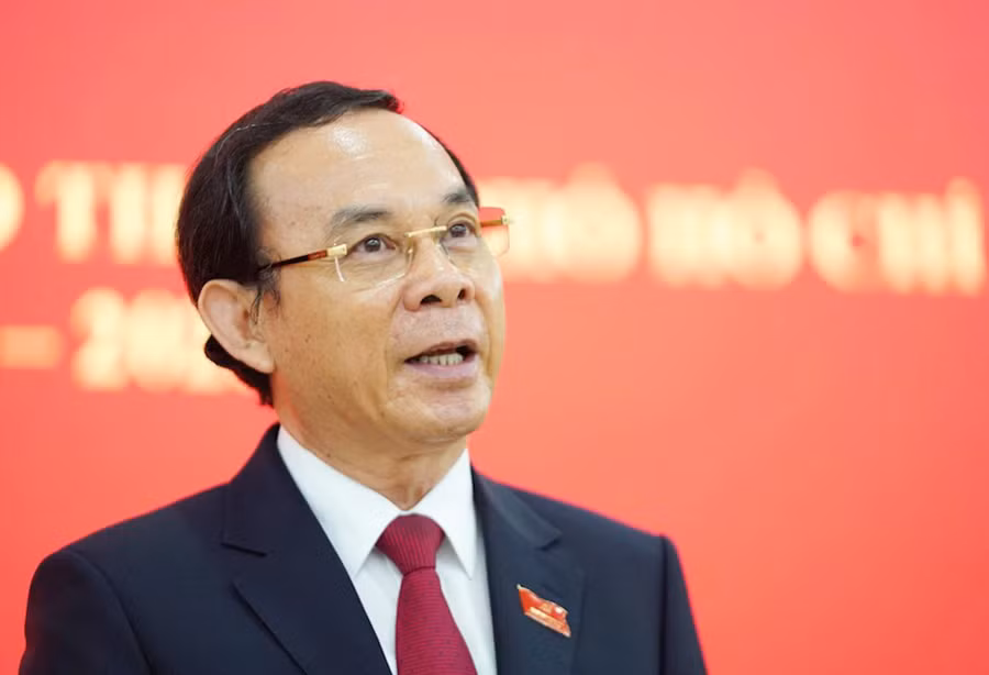 Ông Nguyễn Văn Nên, Ủy viên Bộ Chính trị, Bí thư Thành ủy TP.HCM (ảnh IT).