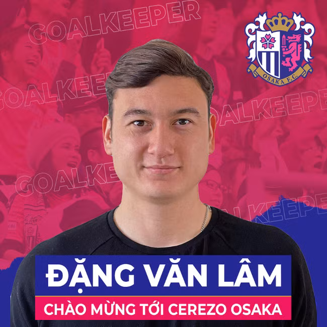 Đặng Văn Lâm vẫn chưa thể sang Nhật Bản khoác áo Cerezo Osaka.