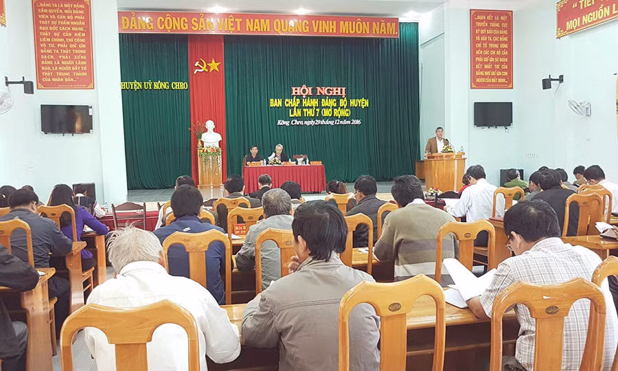 Quang cảnh hội nghị. Ảnh: Hồng Thi Quang cảnh hội nghị. Ảnh: Hồng Thi