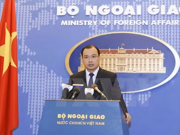 Người phát ngôn Bộ Ngoại giao Lê Hải Bình.