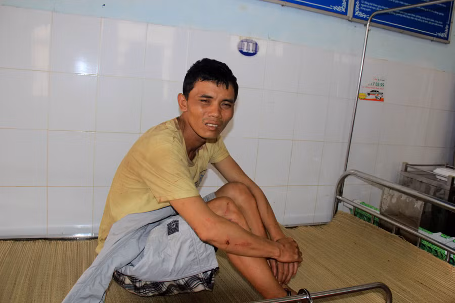 Đối tượng Nguyễn Văn Thức. Ảnh: V.N