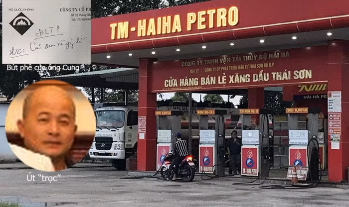 Cửa hàng xăng dầu Thái Sơn chiều 23.7 - Ảnh: ĐỖ TRƯỜNG