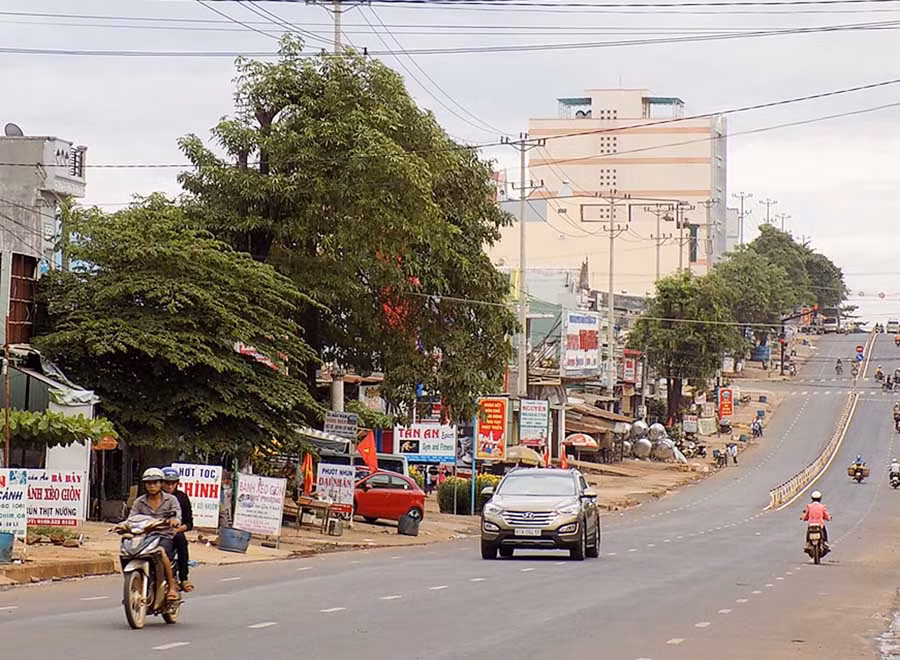  Huyện biên giới Đức Cơ cửa ngõ giao thương Quốc tế. Ảnh: Thanh Nhật