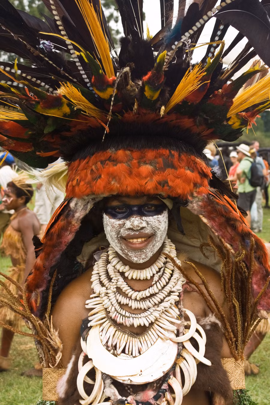  tại Lễ hội Goroka show