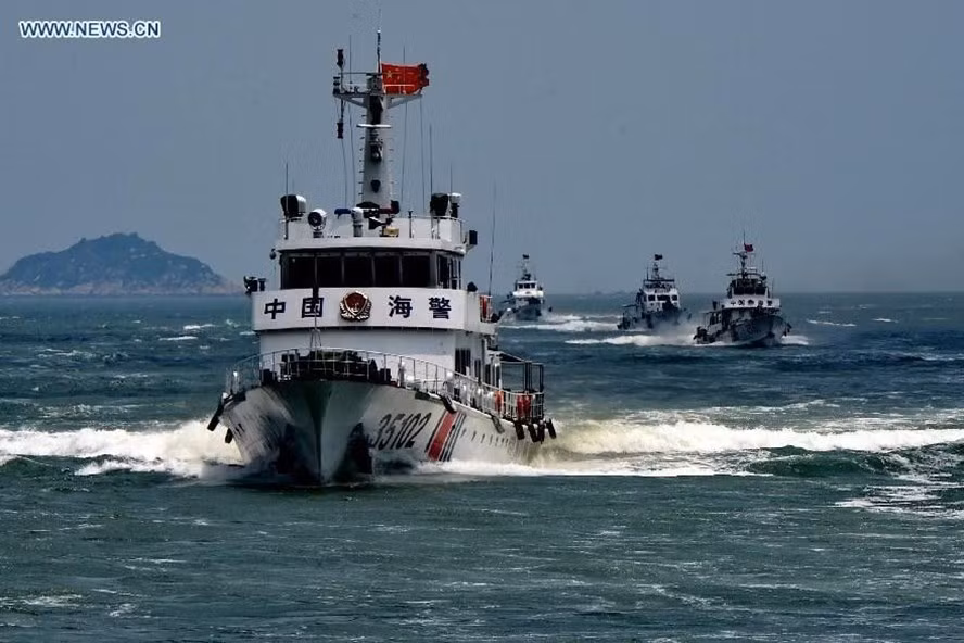 Kể từ ngày 1-7, lực lượng tuần duyên Trung Quốc đặt dưới quyền lãnh đạo Quân ủy Trung ương Trung Quốc.