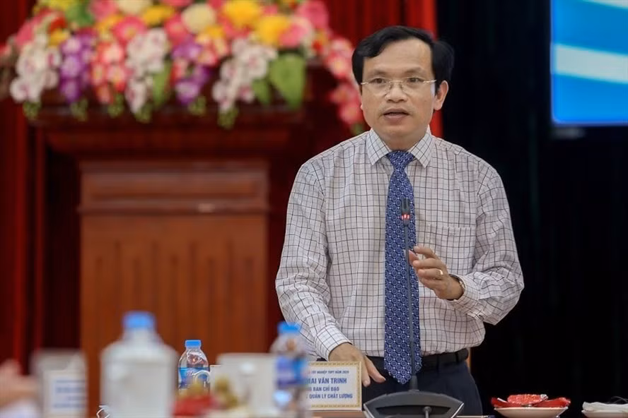 PGS.TS Mai Văn Trinh - Cục trưởng Cục Quản lý chất lượng (Bộ GDĐT). Ảnh: Thế Đại.